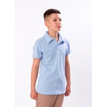 Polo shirt for boys Wear Your Own 140 Blue (6210-091-v14)