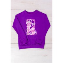 Sweatshirt for girls Wear Your Own 164 Purple (6234-057-33-v5)