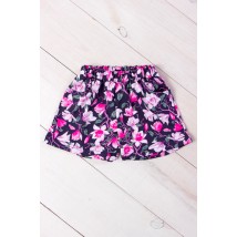 Shorts for girls Wear Your Own 134 Blue (6262-002-v7)