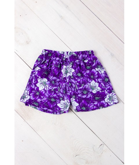 Shorts for girls Wear Your Own 128 Violet (6262-002-v21)