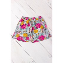 Shorts for girls Wear Your Own 134 Gray (6262-002-v5)