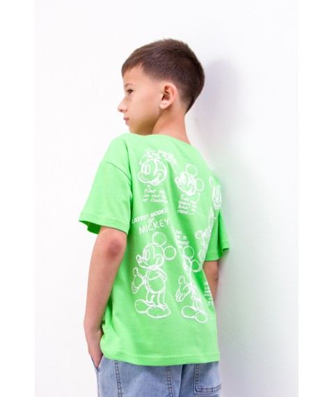 T-shirt for a boy Wear Your Own 122 Light green (6263-001-33-v8)