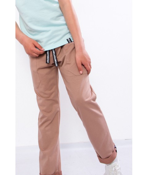 Pants for boys Wear Your Own 164 Brown (6266-057-v24)