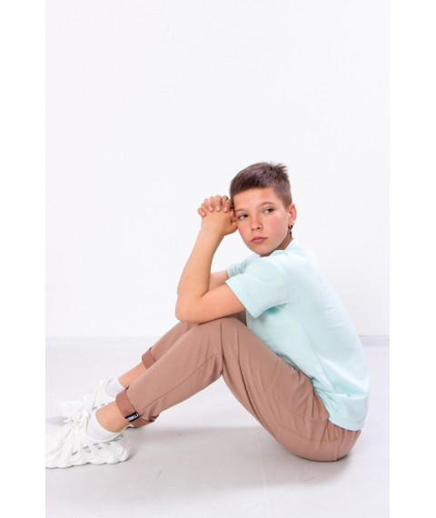 Pants for boys Wear Your Own 164 Brown (6266-057-v24)