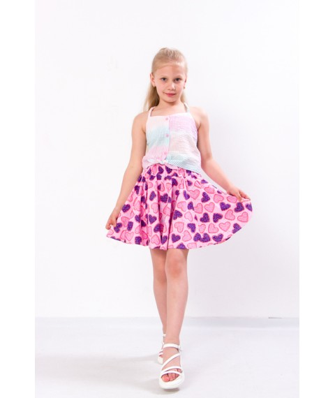 Skirt for a girl Wear Your Own 134 Pink (6276-043-v9)