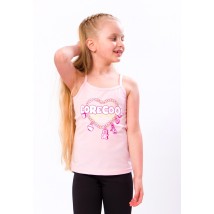 Tank top for girls Wear Your Own 122 Pink (6289-036-33-v8)