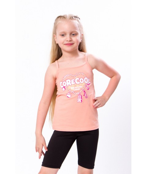 Tank top for girls Wear Your Own 122 Pink (6289-036-33-v7)