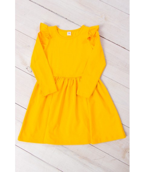 Dress for a girl Wear Your Own 122 Yellow (6293-036-v31)