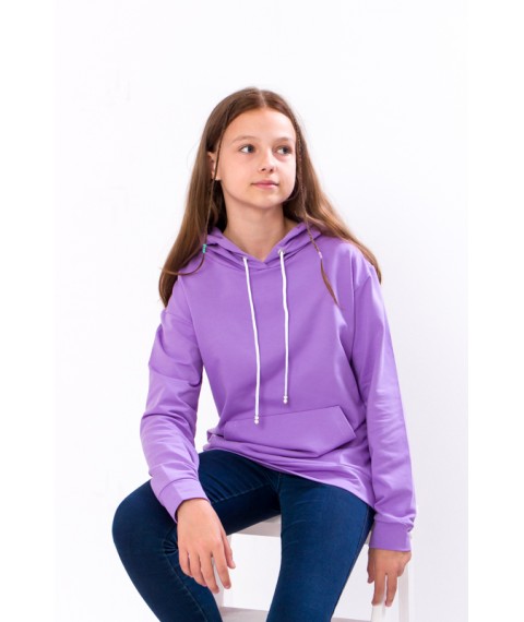 Hoodie for girls (teen) Wear Your Own 152 Purple (6338-057-2-v7)