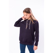 Hoodie for girls (teen) Wear Your Own 152 Blue (6338-057-2-v9)