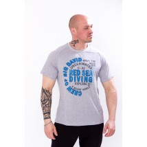 Men's T-shirt Wear Your Own 52 Gray (8010-001-33-2-v9)