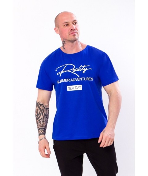 Men's T-shirt Wear Your Own 58 Blue (8012-001-33-4-v27)