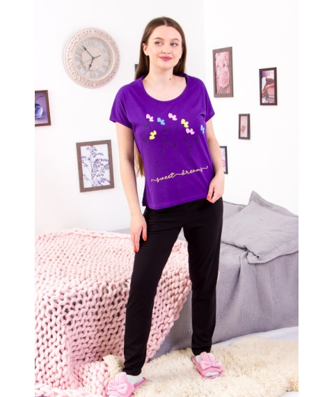 Women's pajamas (T-shirt + pants) Nosy Svoe 48 Violet (8071-001-33-v8)