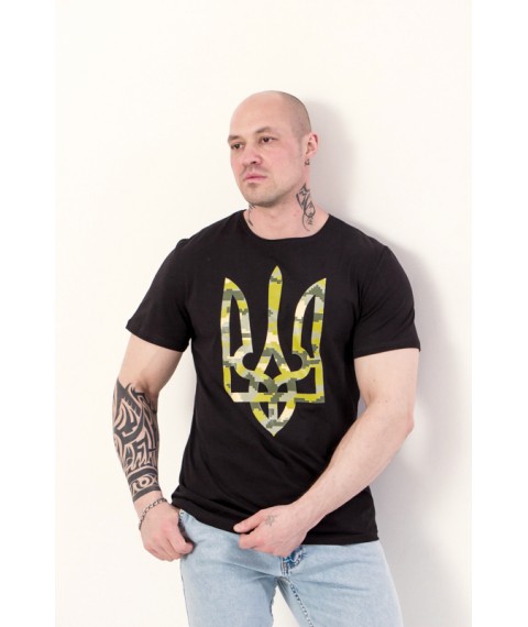 Men's T-shirt "Ukraine" Carry Your Own 44 Black (8073-001-33-Т-v19)
