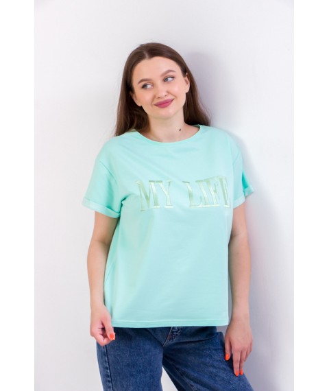 Women's T-shirt (oversize) Wear Your Own 54 Mint (8127-057-22-v25)