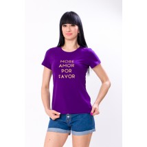 Women's T-shirt Wear Your Own 50 Violet (8188-036-33-v38)
