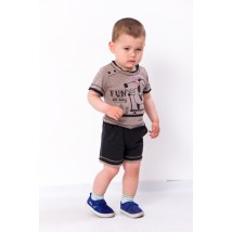 Nursery set (T-shirt + shorts) Nosy Svoe 92 Brown (5021-001-33-v0)
