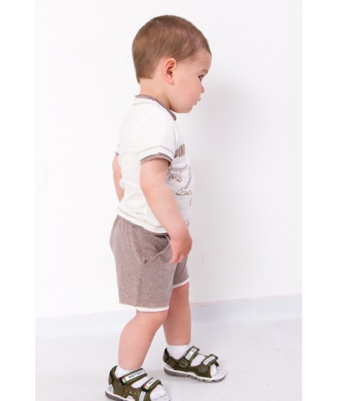 Nursery set (T-shirt + shorts) Nosy Svoe 98 White (5021-001-33-v13)