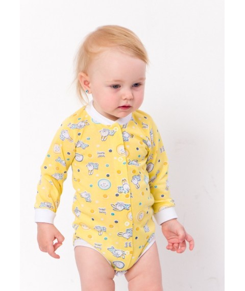 Nursery bodysuit for a girl Carry Your Own 68 Yellow (5047-002-5-v8)