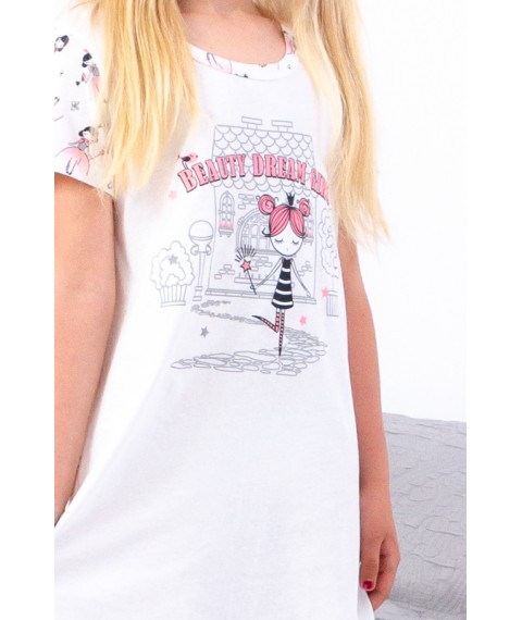 Сорочка для дівчинки (підліткова) Носи Своє 170 Білий (6019-002-33-1-v6)