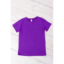 Children's T-shirt Wear Your Own 134 Violet (6021-001-1-v6)