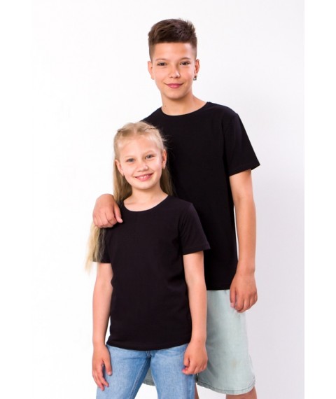 Children's T-shirt Wear Your Own 116 Black (6021-5-1-v4)
