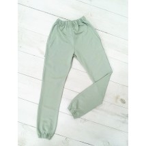 Pants for girls Wear Your Own 140 Green (6060-057-5-v71)