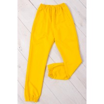 Pants for girls Wear Your Own 104 Yellow (6060-057-5-v20)