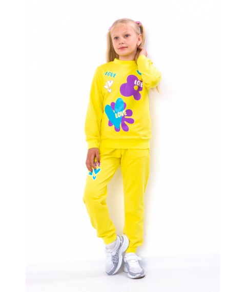 Suit for a girl Wear Your Own 134 Yellow (6063-057-33-5-1-v14)