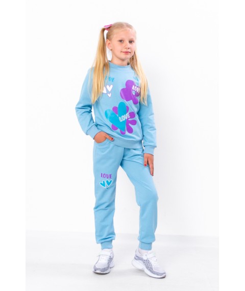 Suit for a girl Wear Your Own 128 Blue (6063-057-33-5-1-v10)