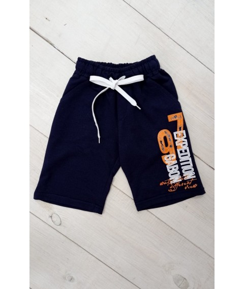 Breeches for boys Wear Your Own 110 Blue (6136-057-33-v54)