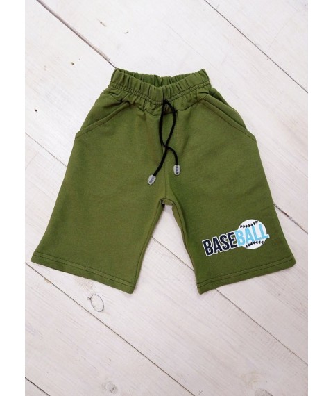 Breeches for boys Wear Your Own 110 Green (6136-057-33-v51)