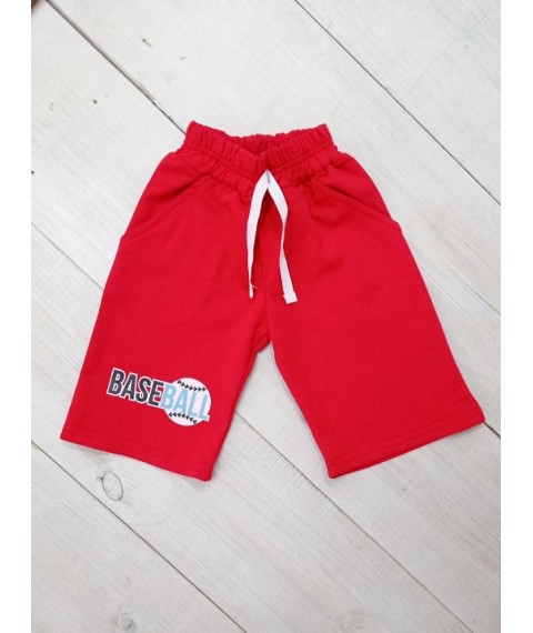 Breeches for boys Wear Your Own 110 Red (6136-057-33-v52)