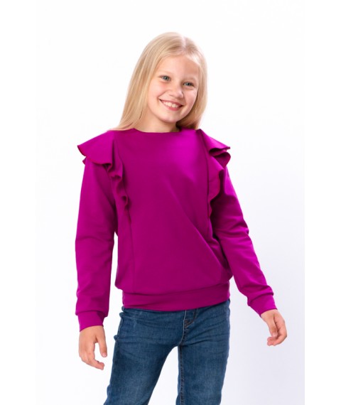 Блуза для дівчинки Носи Своє 122 Малиновий (6162-057-v18)