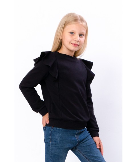 Блуза для дівчинки Носи Своє 134 Чорний (6162-057-v21)