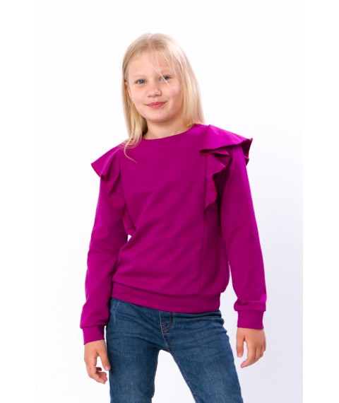 Блуза для дівчинки Носи Своє 122 Малиновий (6162-057-v18)
