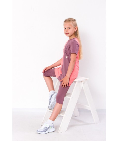 Girl's set (tunic + tresses) Wear Your Own 116 Pink (6204-036-33-v2)