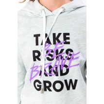 Hoodie for girls (teen) Wear Your Own 170 Green (6230-057-33-v56)