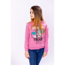 Hoodie for girls (teen) Wear Your Own 158 Pink (6230-057-33-v8)