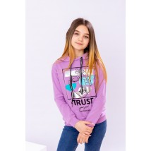 Hoodie for girls (teen) Wear Your Own 164 Purple (6230-057-33-v2)