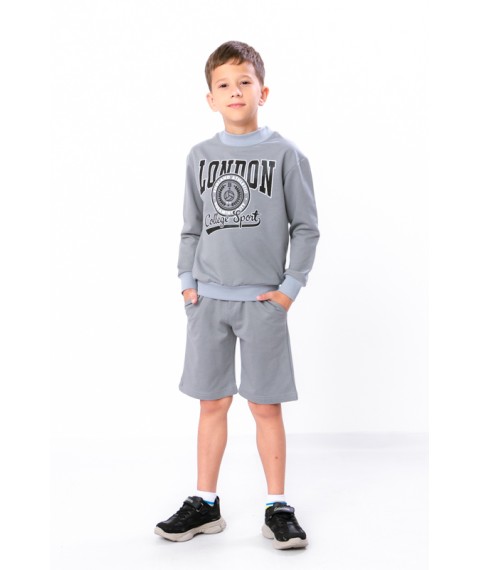 Set for a boy Carry Your Own 134 Gray (6279-057-33-v12)