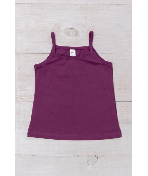 Tank top for girls Wear Your Own 116 Violet (6289-036-1-v3)