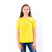 T-shirt for girls (teens) Wear Your Own 140 Yellow (6333-057-v1)