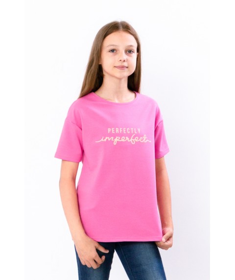 T-shirt for girls (teens) Wear Your Own 158 Pink (6333-057-33-v14)