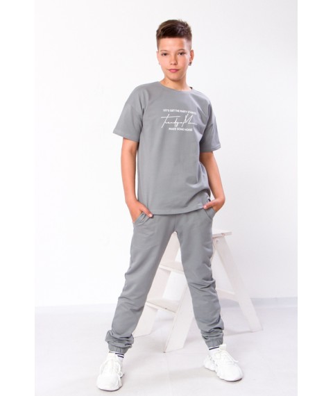Suit for a boy Wear Your Own 164 Gray (6334-057-33-v31)