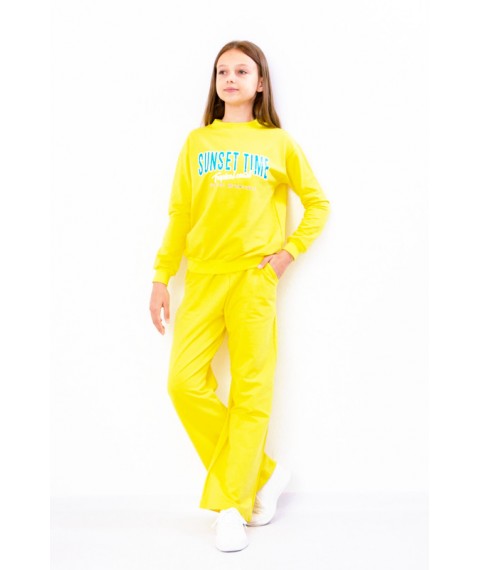 Suit for a girl (teenager) Wear Your Own 134 Yellow (6385-057-33-v3)