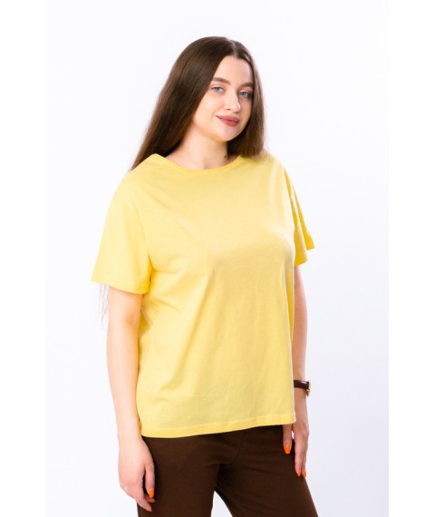 Women's T-shirt (oversize) Wear Your Own 46 Yellow (8127-001-v36)