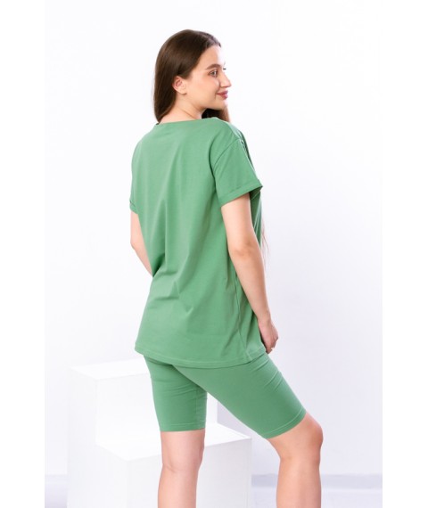 Women's set (T-shirt+bicycles) Wear Your Own 52 Green (8138-036-v42)
