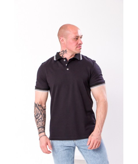 Men's polo shirt Wear Your Own 56 Black (8140-091-v13)