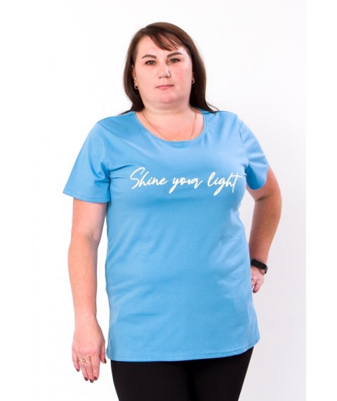 Women's T-shirt Wear Your Own 54 Blue (8200-001-33-v5)